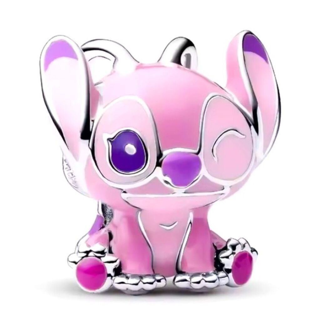 NWOT Lilo & Stitch Angel Disney x Pandora FIT Silver Charm ID 793739C01
